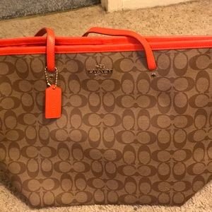 Coach tote bag
